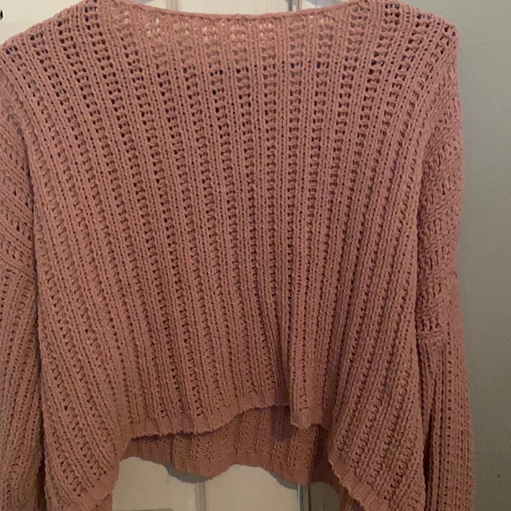 Pink sweater